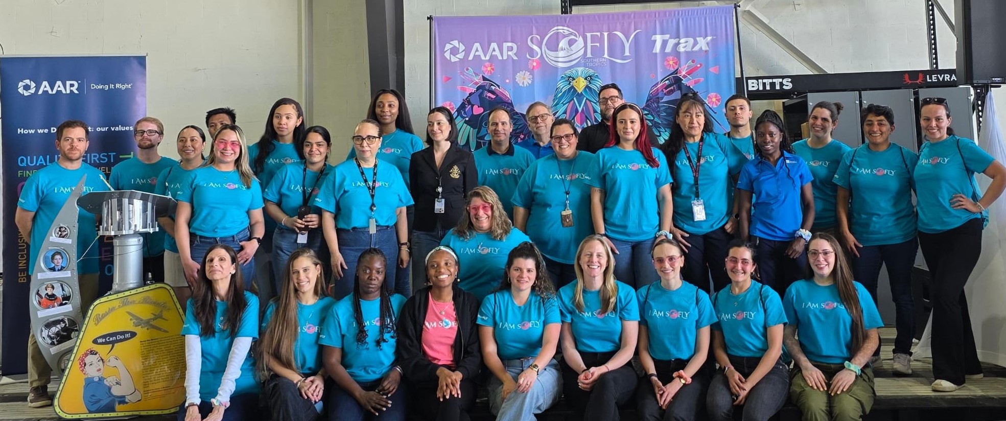 AAR and Trax sponsor soFLY Girls in Aviation Tech Day